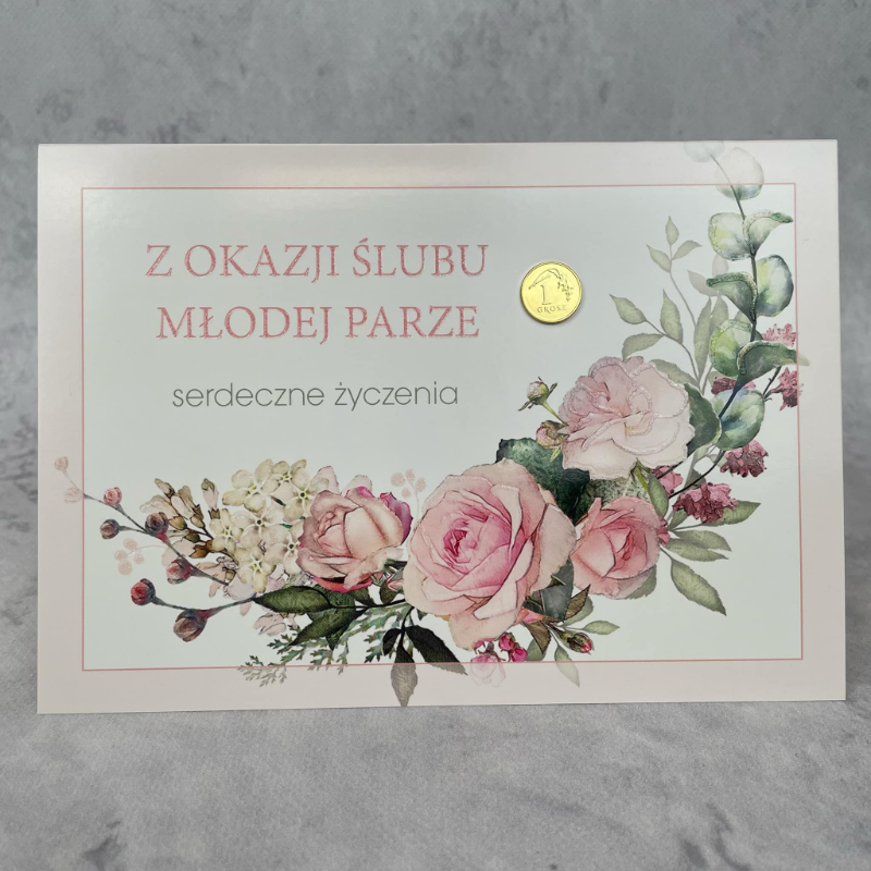 Obrazek Kartka Okolicznościowa Ślubna