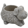 Obrazek Doniczka betonowa wesoła owca 13cm