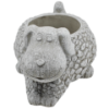 Obrazek Doniczka betonowa wesoła owca 13cm
