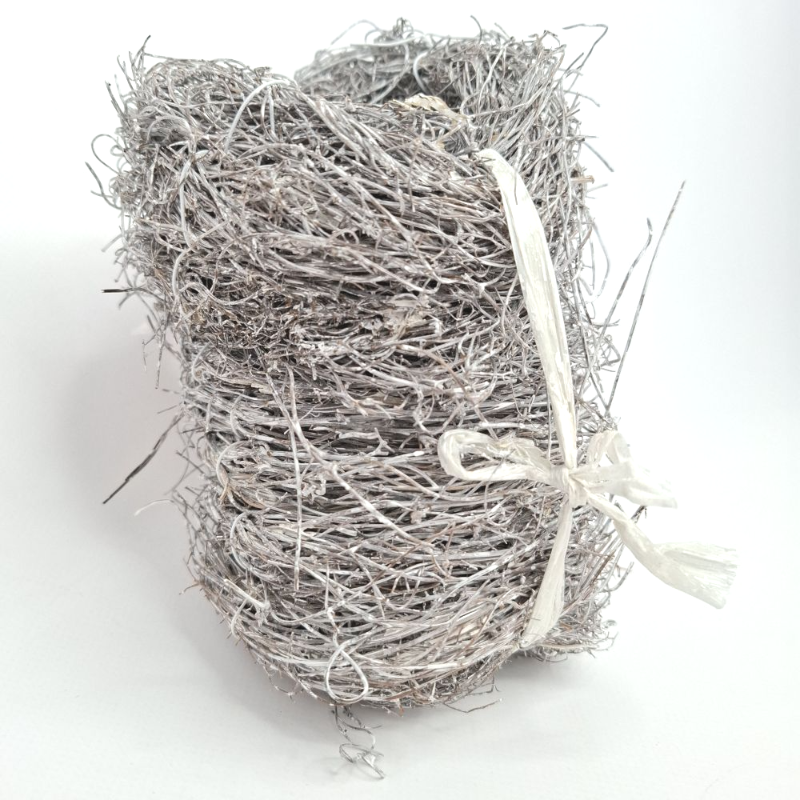 Obrazek Wianek faszyna bielony 10 cm (zestaw 10szt)