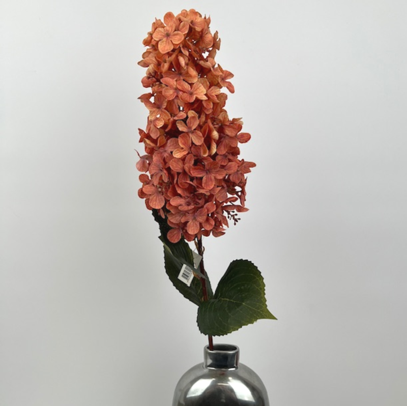 Obrazek Hortensja pojedyncza 121 cm pomarańczowy (12szt) M93334