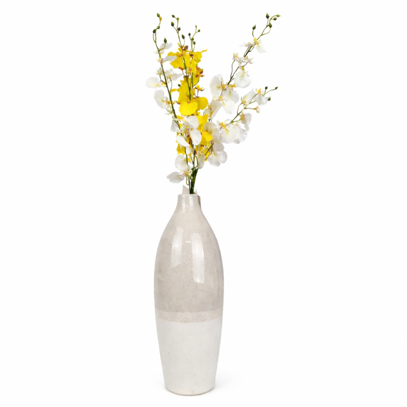 Obrazek Storczyk x3 pędy 78 cm 24 szt. 1szt/6.5zł biały M93371