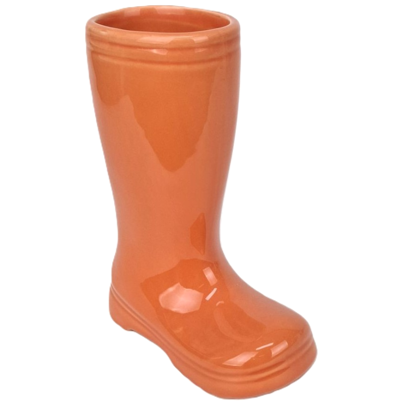 Obrazek Osłonka ceramiczna but pojedynczy morelowy mały 