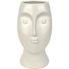 Obrazek Wazon porcelanowa beżowa twarz