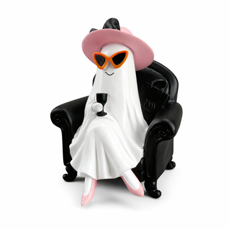 Obrazek Figurka Pani duszek na fotelu Halloween